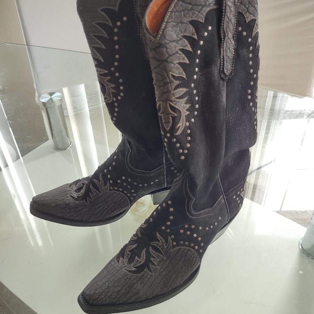 Dan Post Cowboy Boots - Picture 1 of 14